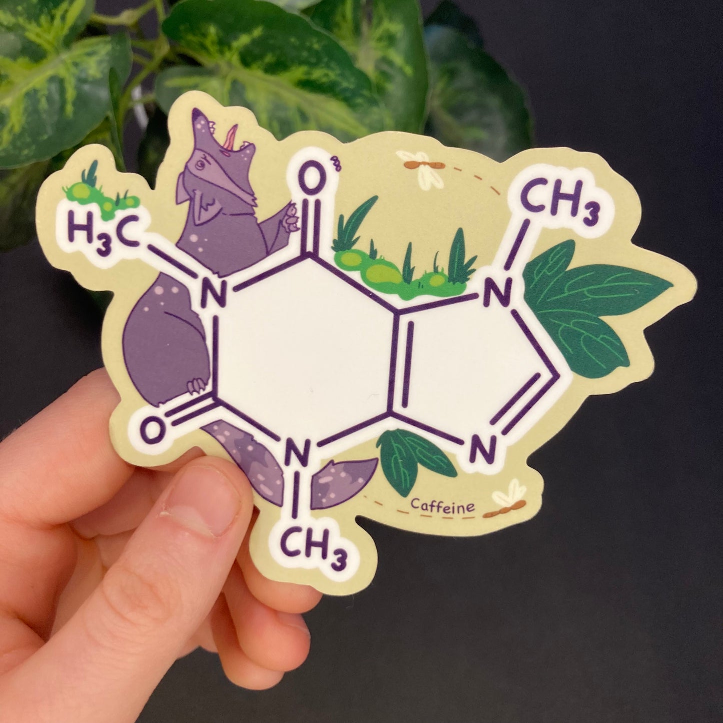 Chemical Raccoon Sticker Pack