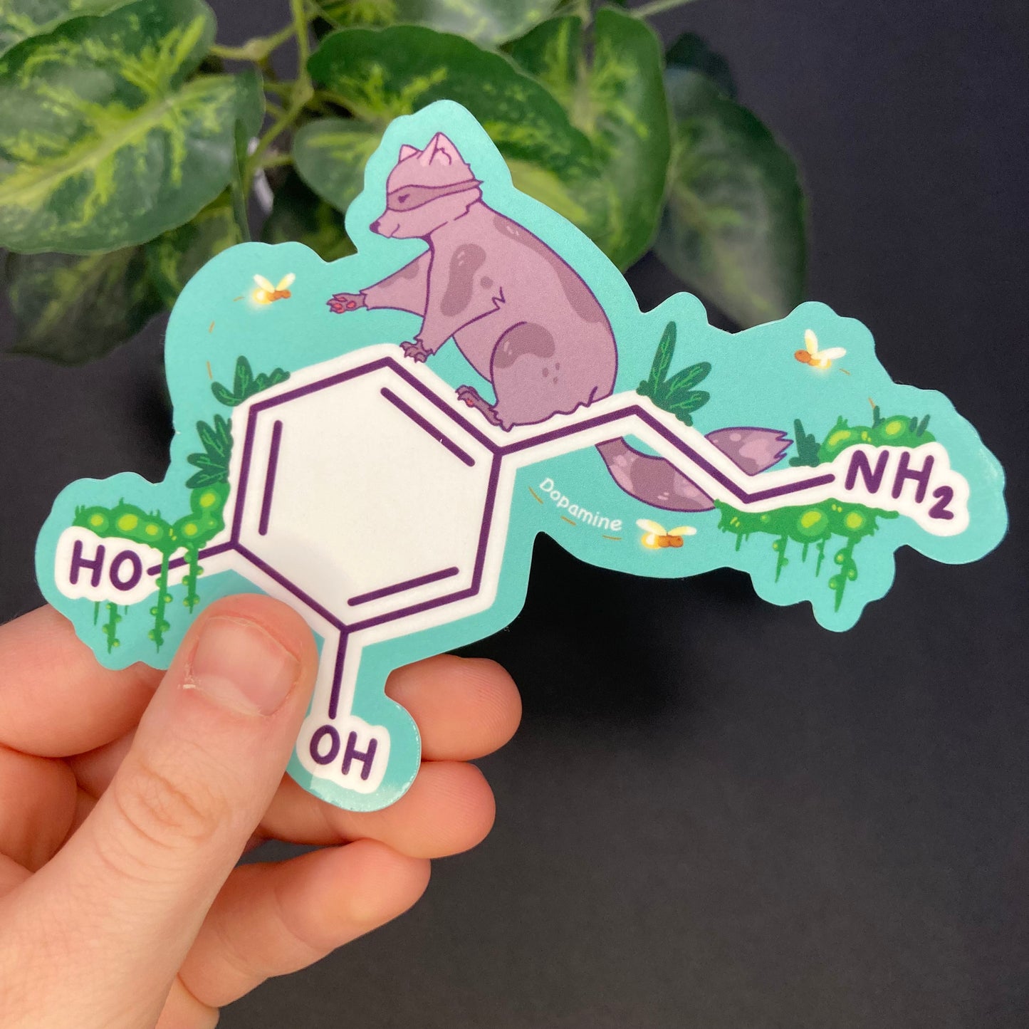 Chemical Raccoon Sticker Pack