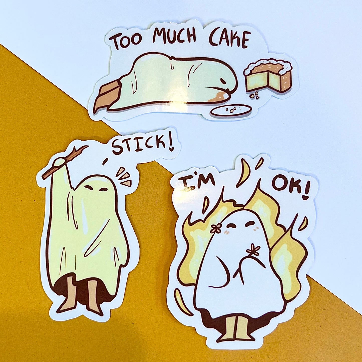 Silly Ghosts Sticker Pack