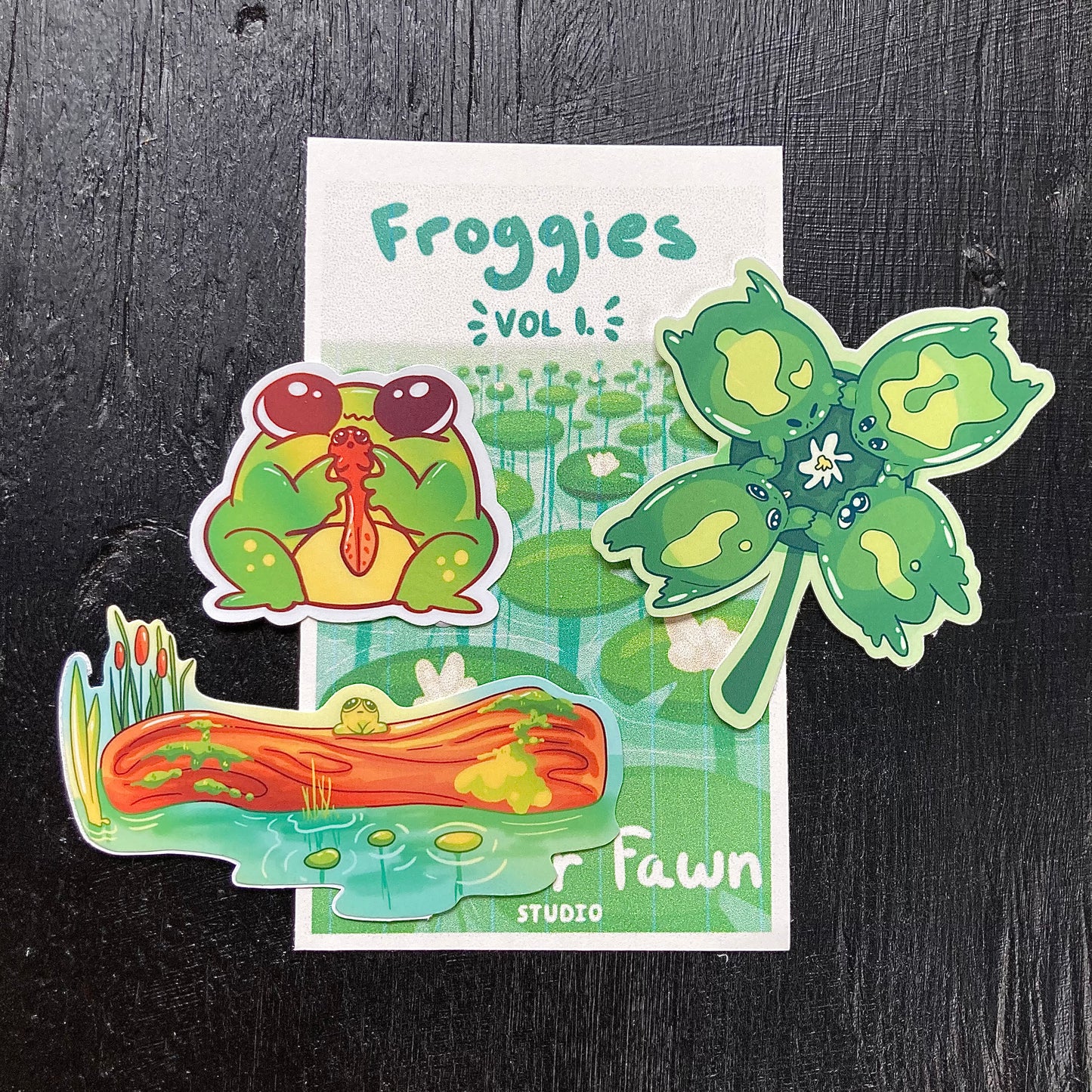 Froggies Vol 1 Sticker Pack!
