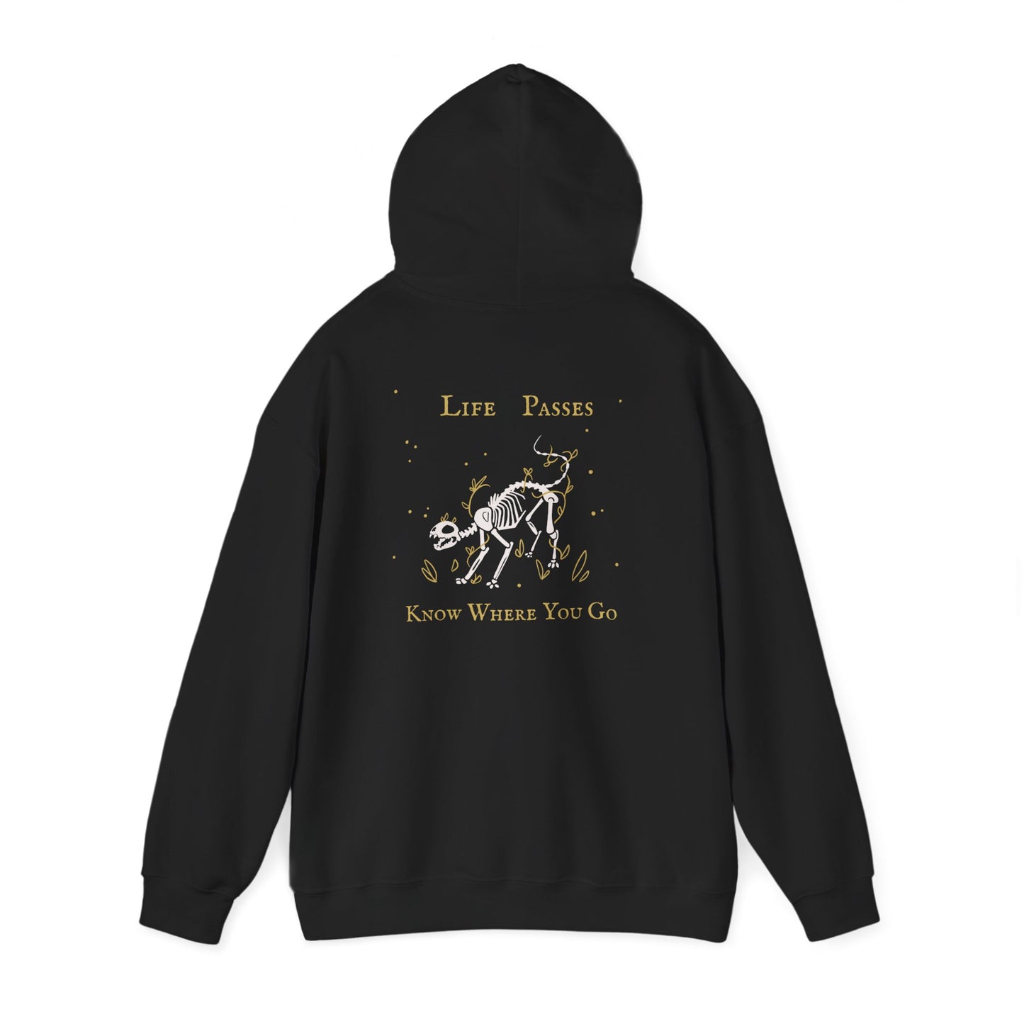 Life Passes Know Where You Go Cat Hoodie
