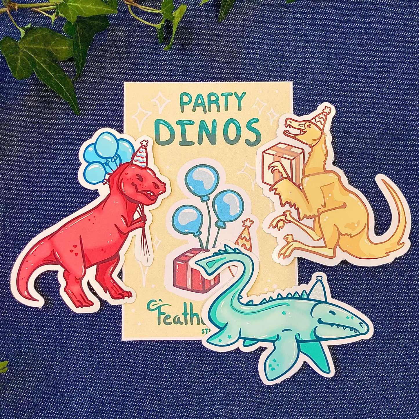 Party Dinos Sticker Pack