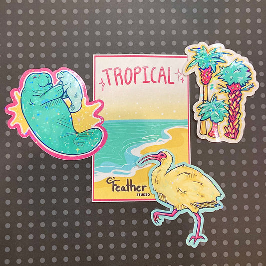 Tropical Sticker Pack