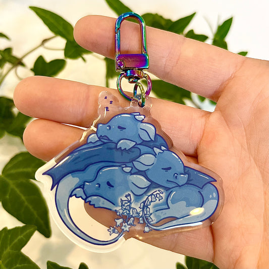Bluebell Dragons Keychain
