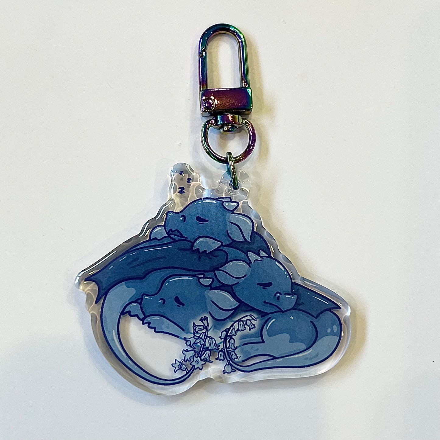 Bluebell Dragons Keychain