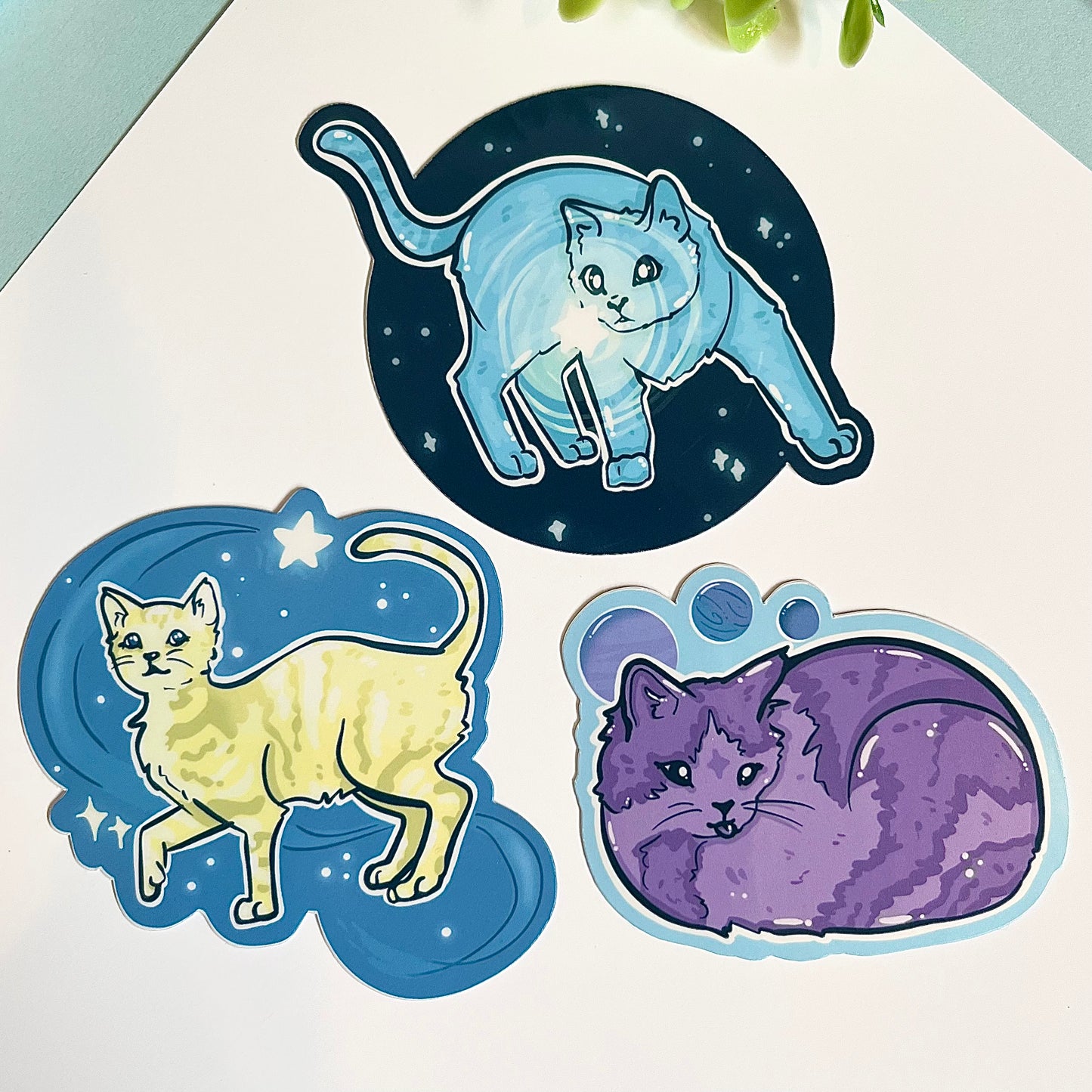Space Cats Sticker Pack