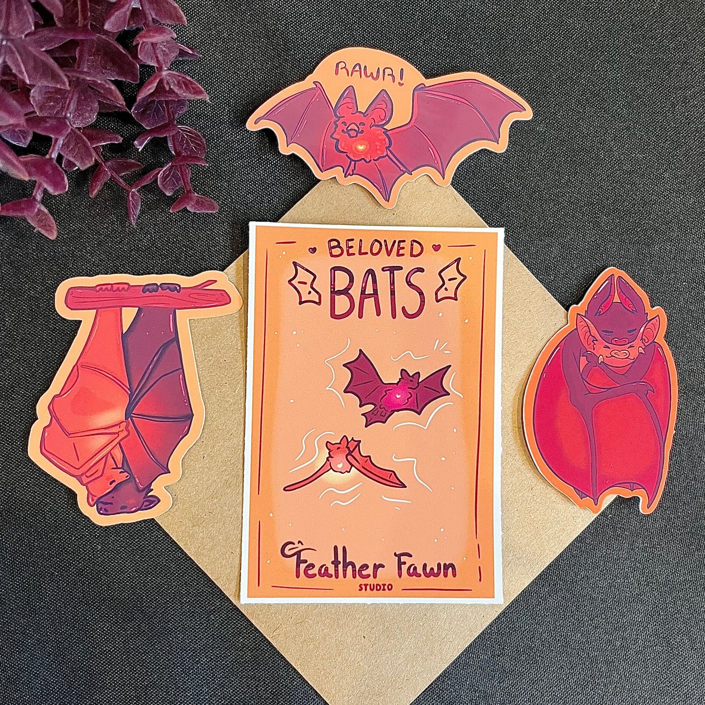 Beloved Bats Sticker Pack