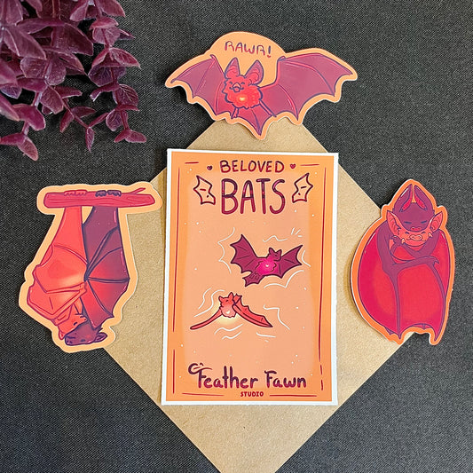 Beloved Bats Sticker Pack