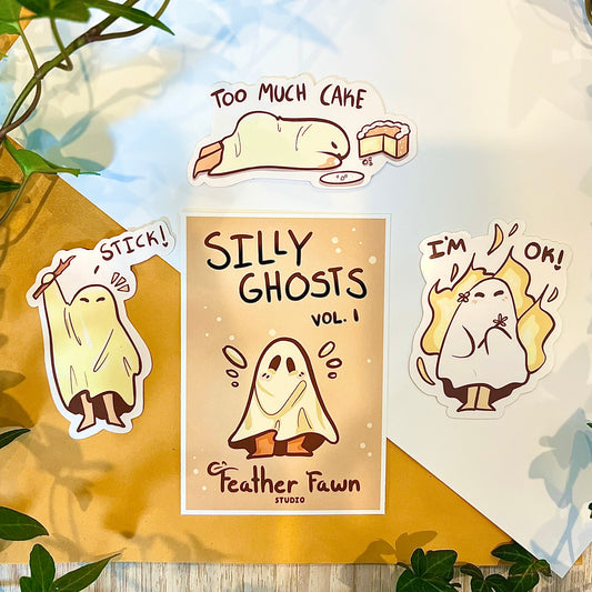 Silly Ghosts Sticker Pack