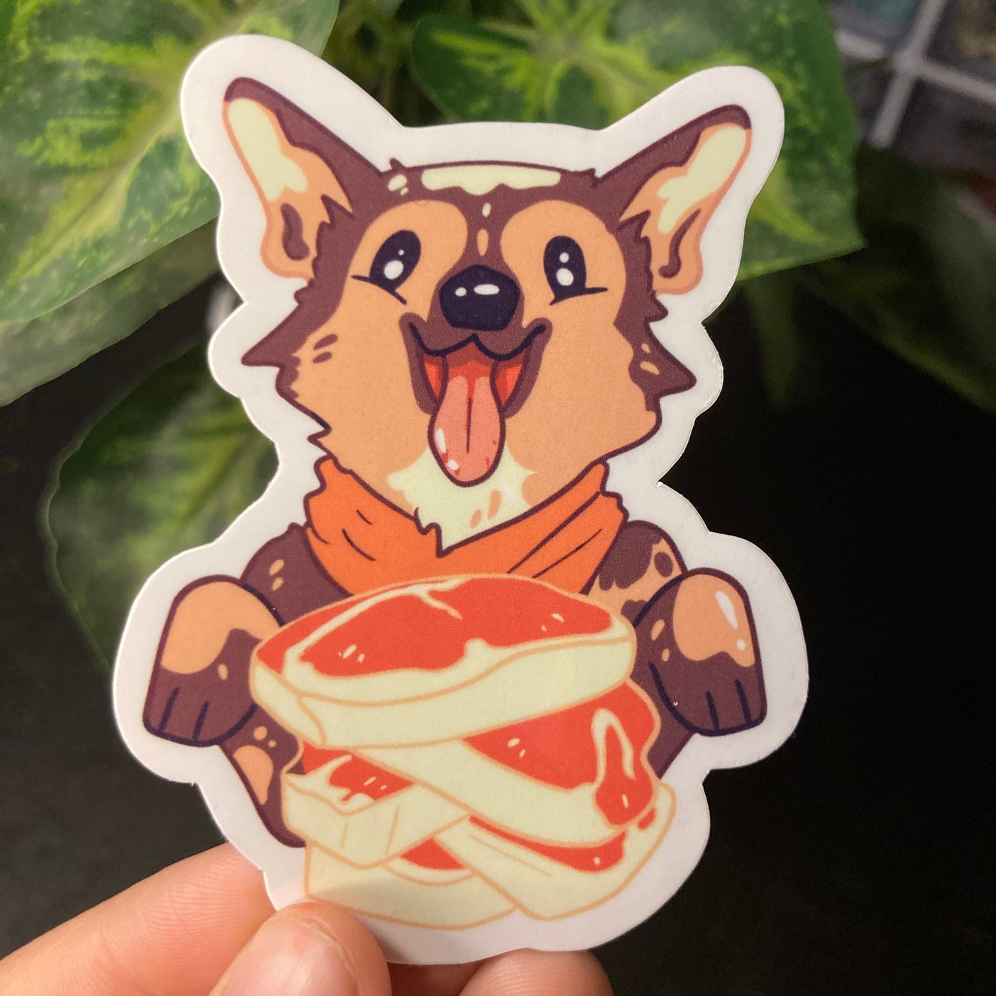 German Shepard Puppy Stickers