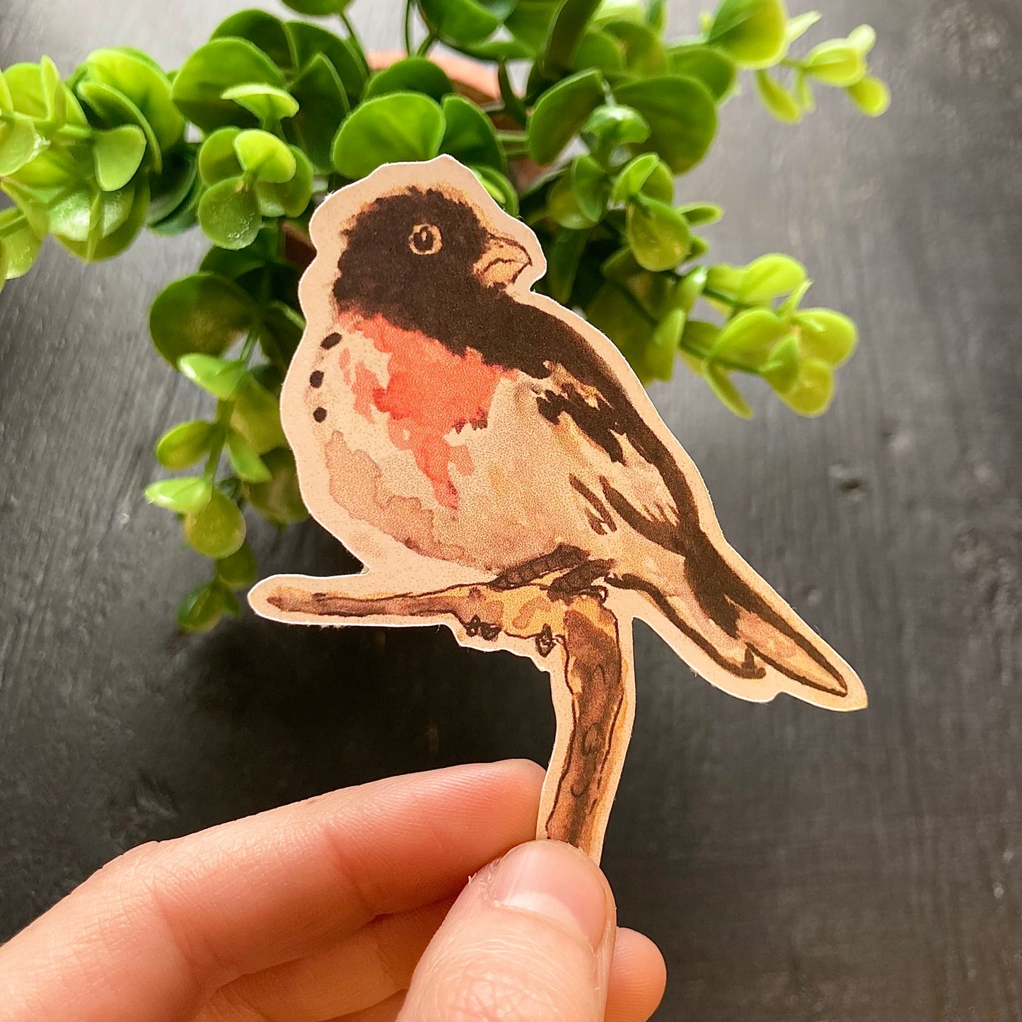 Watercolor Bird Stickers