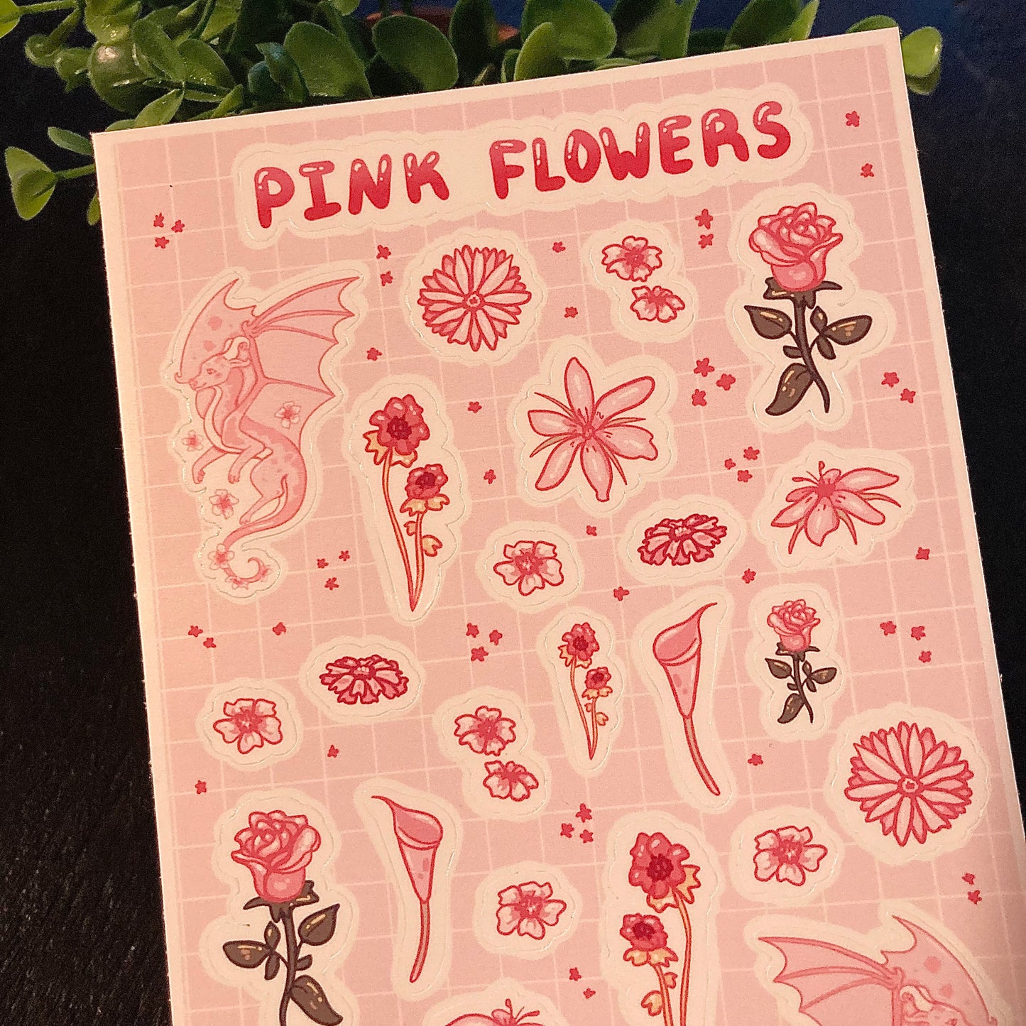 Rainbow Flower Sticker Sheets!