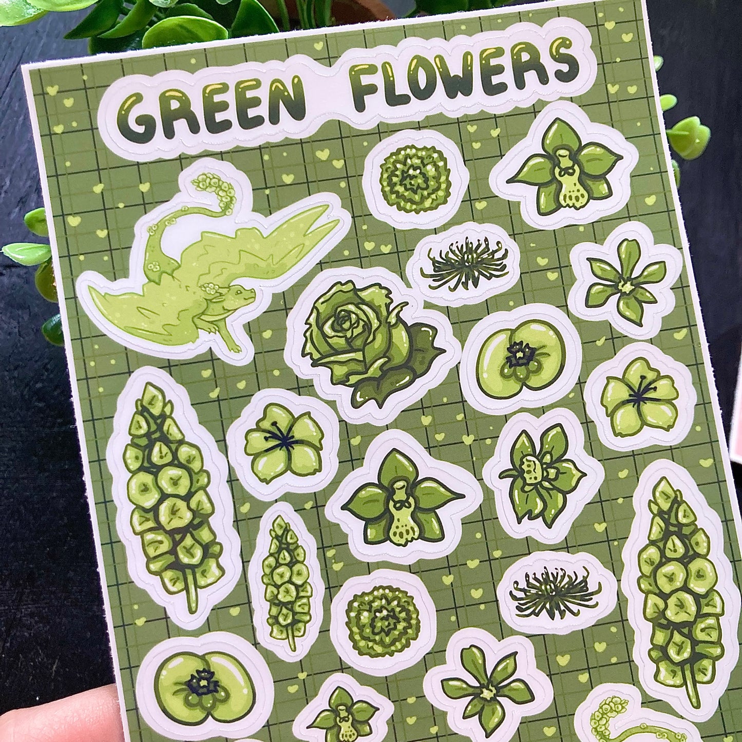 Rainbow Flower Sticker Sheets!