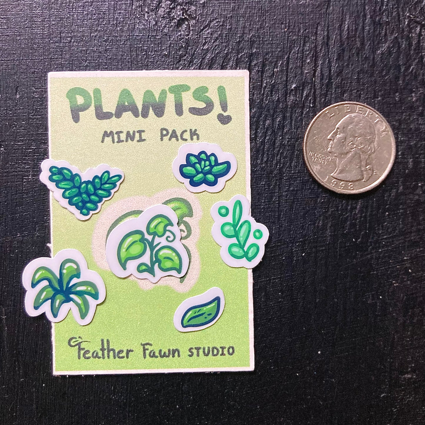 PLANTS Mini Sticker Pack (16 Mini Stickers)