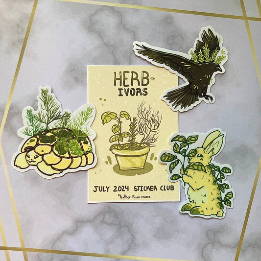 HERBivores Sticker Pack