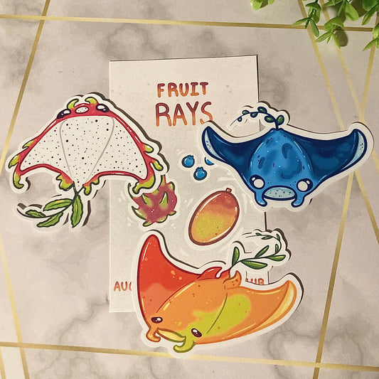 Fruit Rays Sticker Pack