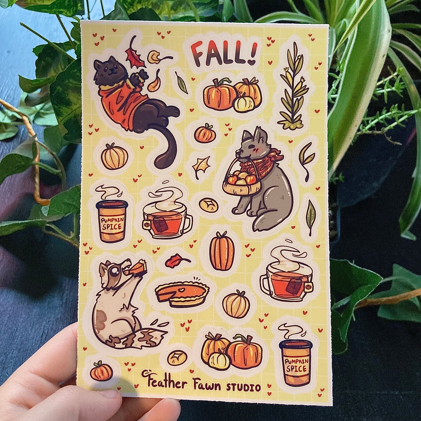 Fall Sticker Sheet!