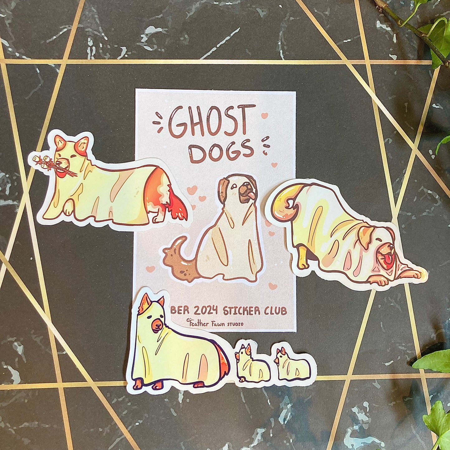 Ghost Dogs Sticker Pack