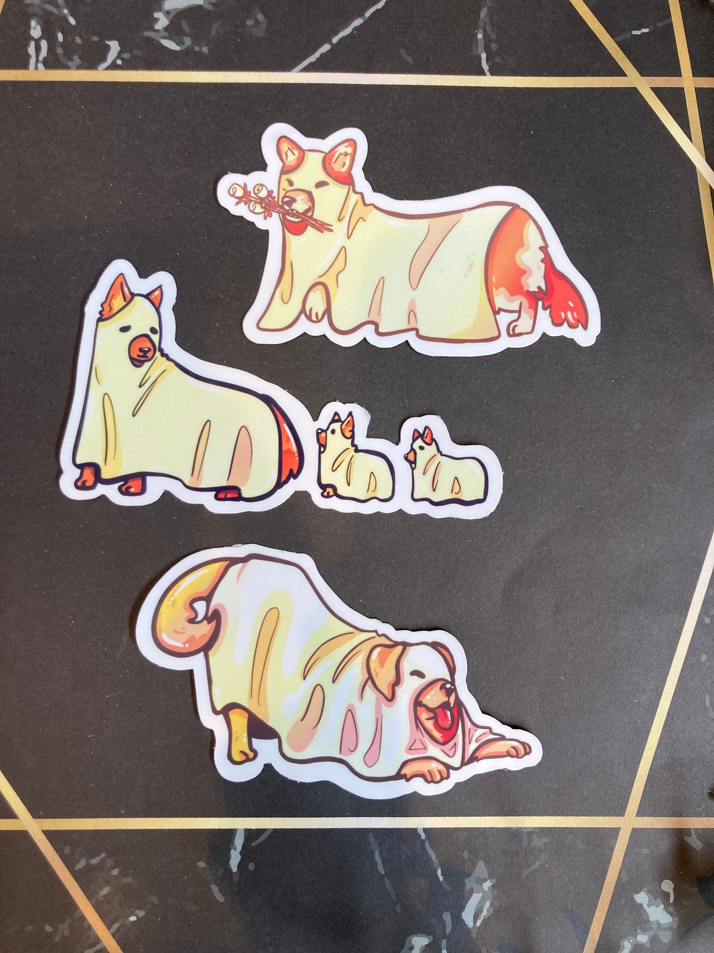 Ghost Dogs Sticker Pack