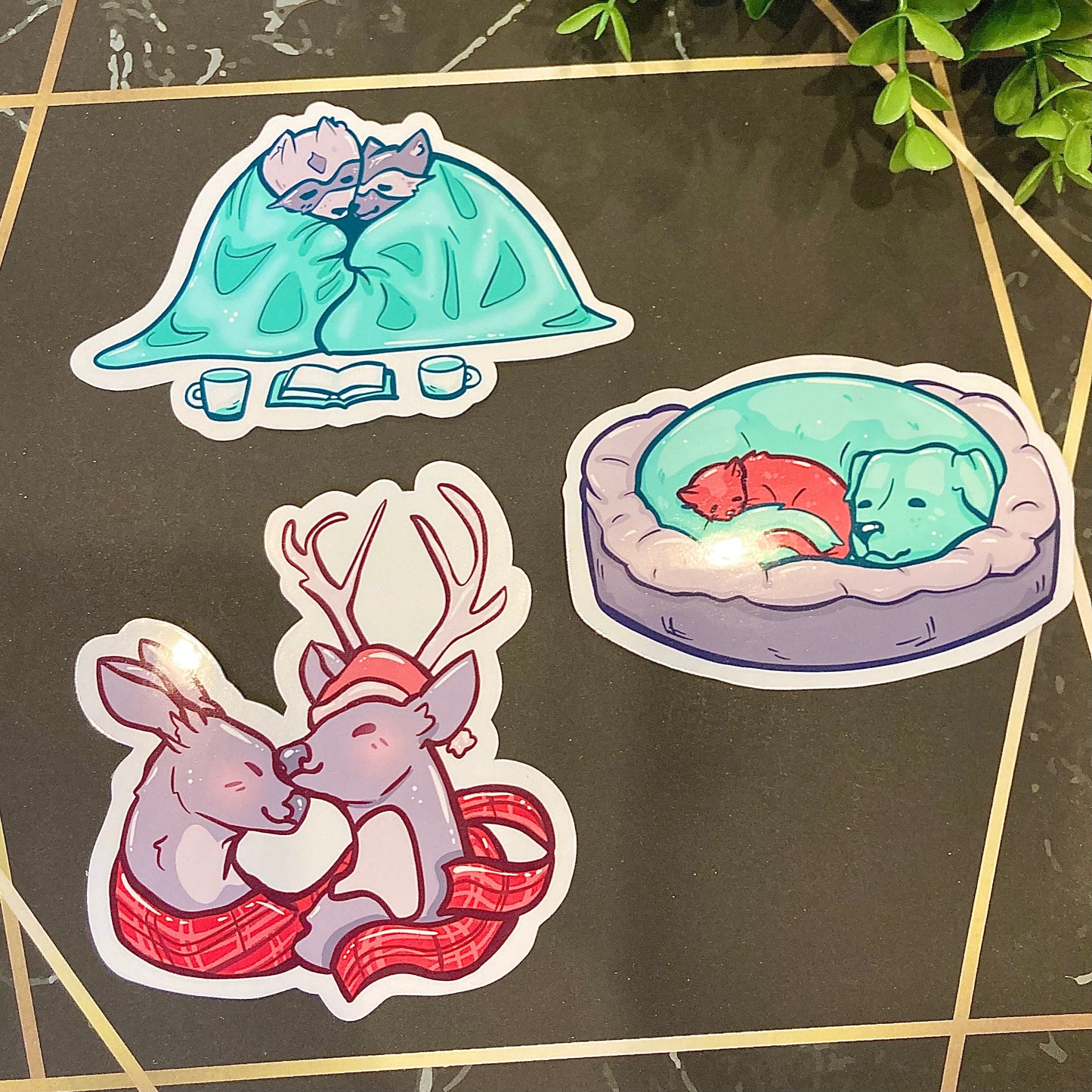 Cozy Critters Sticker Pack