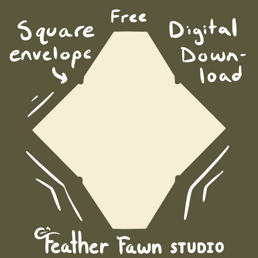 Square Envelope Template