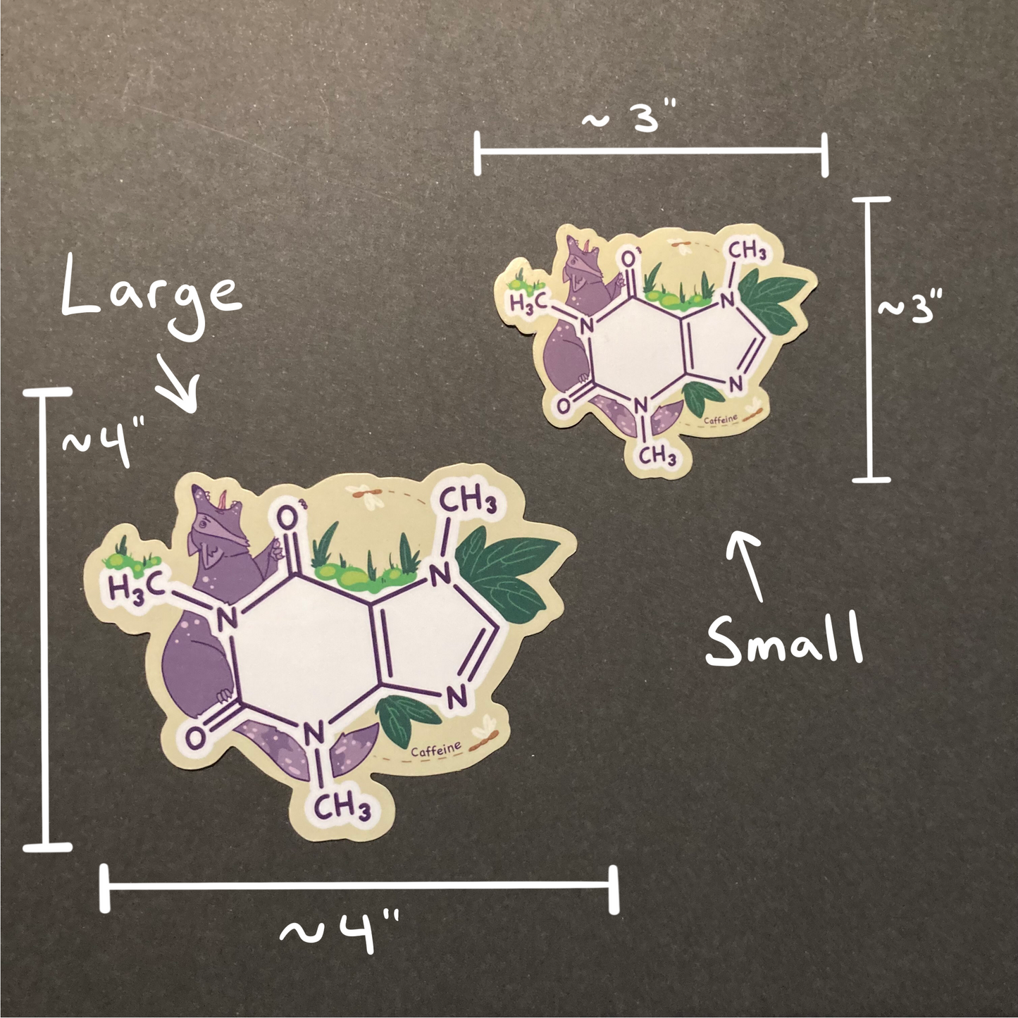 Chemical Raccoon Stickers